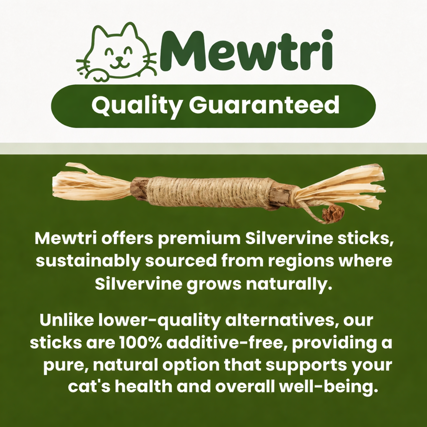 Natural Silvervine Dental Chew Sticks